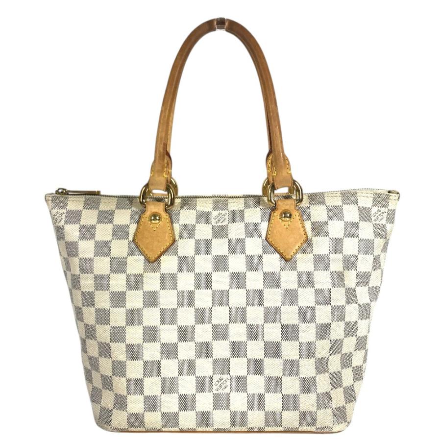 LOUIS VUITTON ルイヴィトン N51186 サレヤPM ショルダーバッグ 肩掛け カバン ダミエアズール トートバッグ ホワイト 【中古】 | LOUIS VUITTON | 01