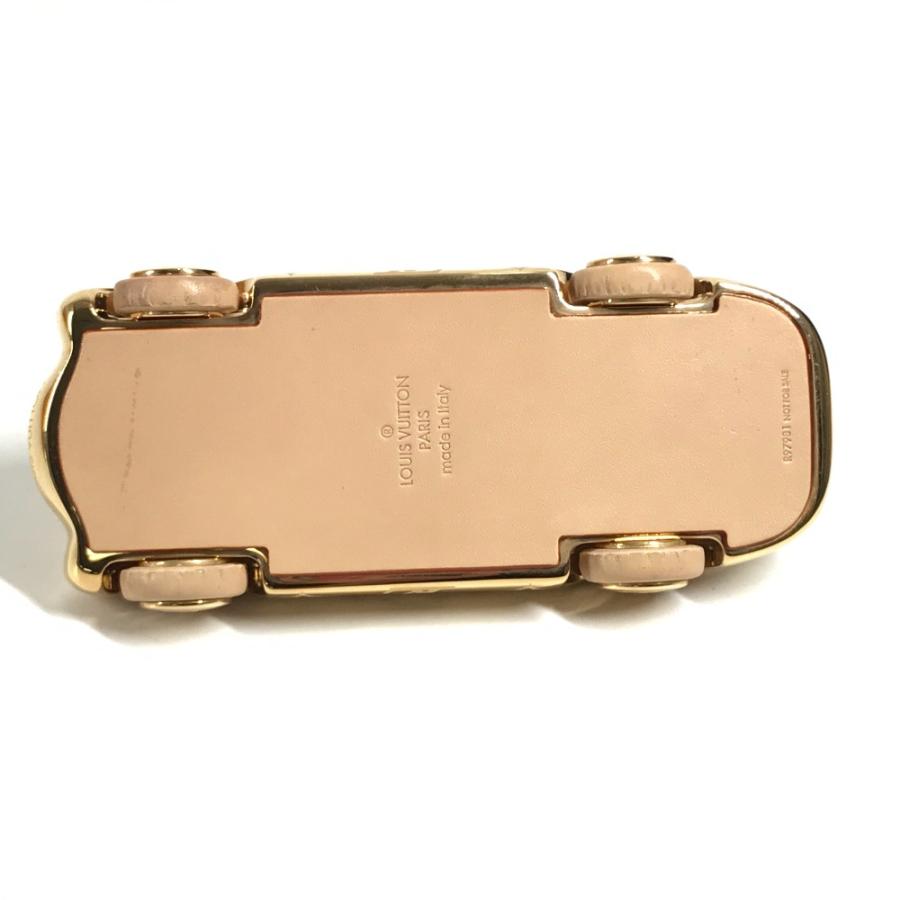 LOUIS VUITTON ルイヴィトン R97981  VOGUEZ VOLEZ VOYAGEZ  ペーパーウェイト 非売品 車 カー CAR モノグラム オブジェ ゴールド【中古】 | LOUIS VUITTON | 05