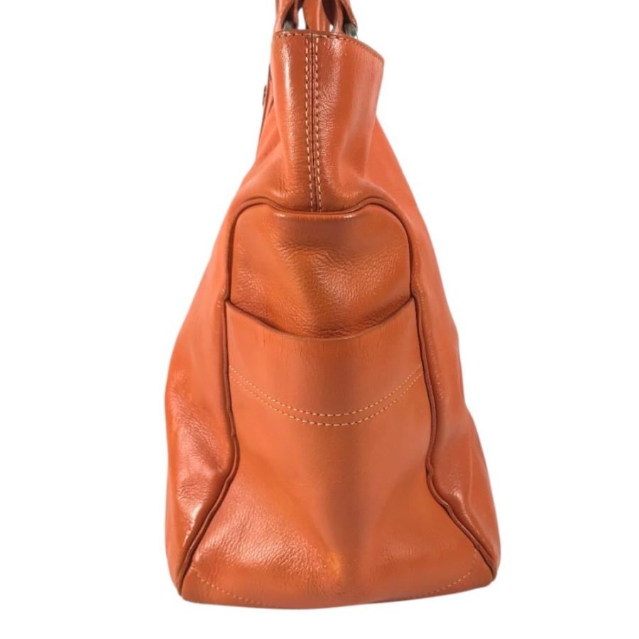 CELINE セリーヌ ブギーバッグ 大 カバン ショルダーバッグ ハンドバッグ 肩掛け トートバッグ オレンジ ユニセックス【中古】 | CELINE | 02