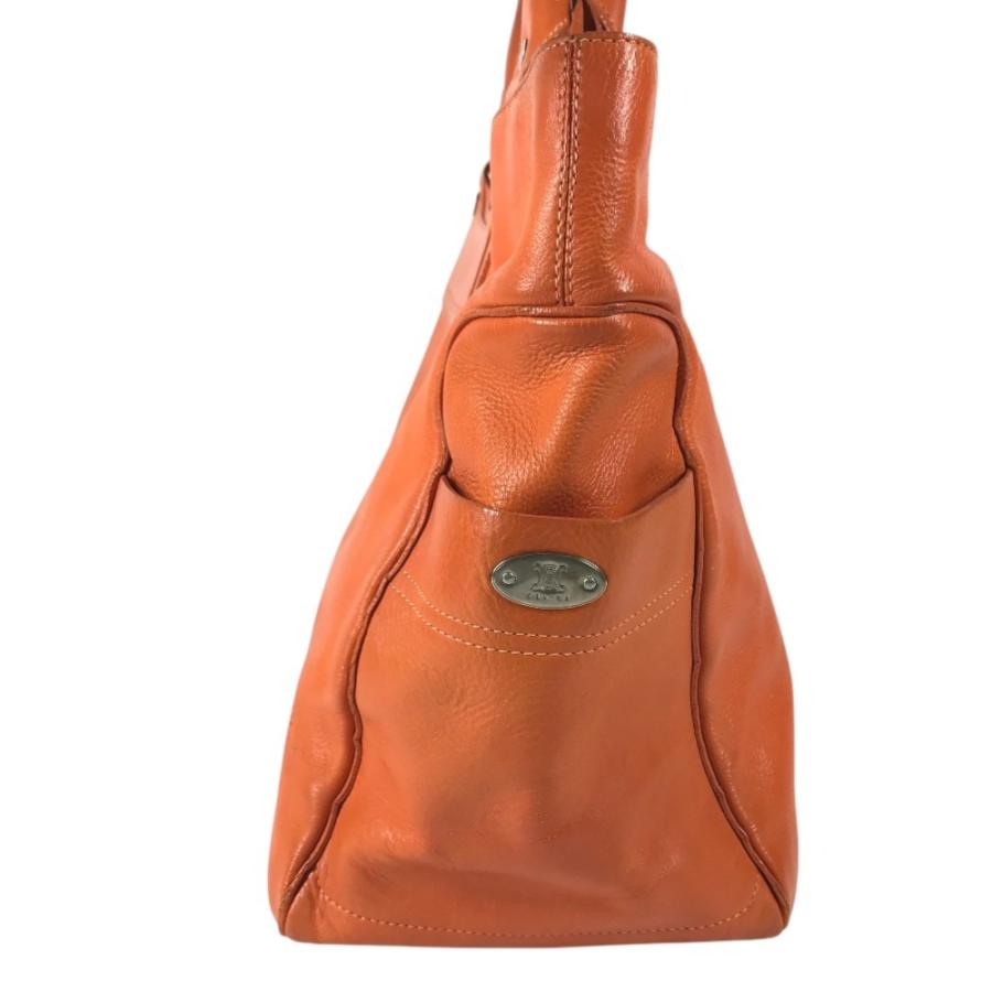 CELINE セリーヌ ブギーバッグ 大 カバン ショルダーバッグ ハンドバッグ 肩掛け トートバッグ オレンジ ユニセックス【中古】 | CELINE | 03
