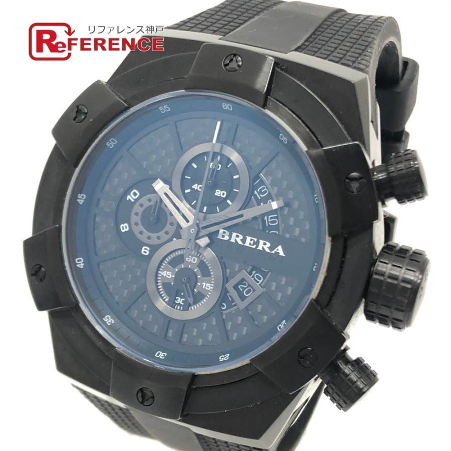 Brera Orologi ブレラオロロジ Brssc4903 クロノグラフ スーパースポルティーボ 腕時計 ブラック ブラック メンズ 中古 S 201201 18 リファレンス コレクション 通販 Yahoo ショッピング