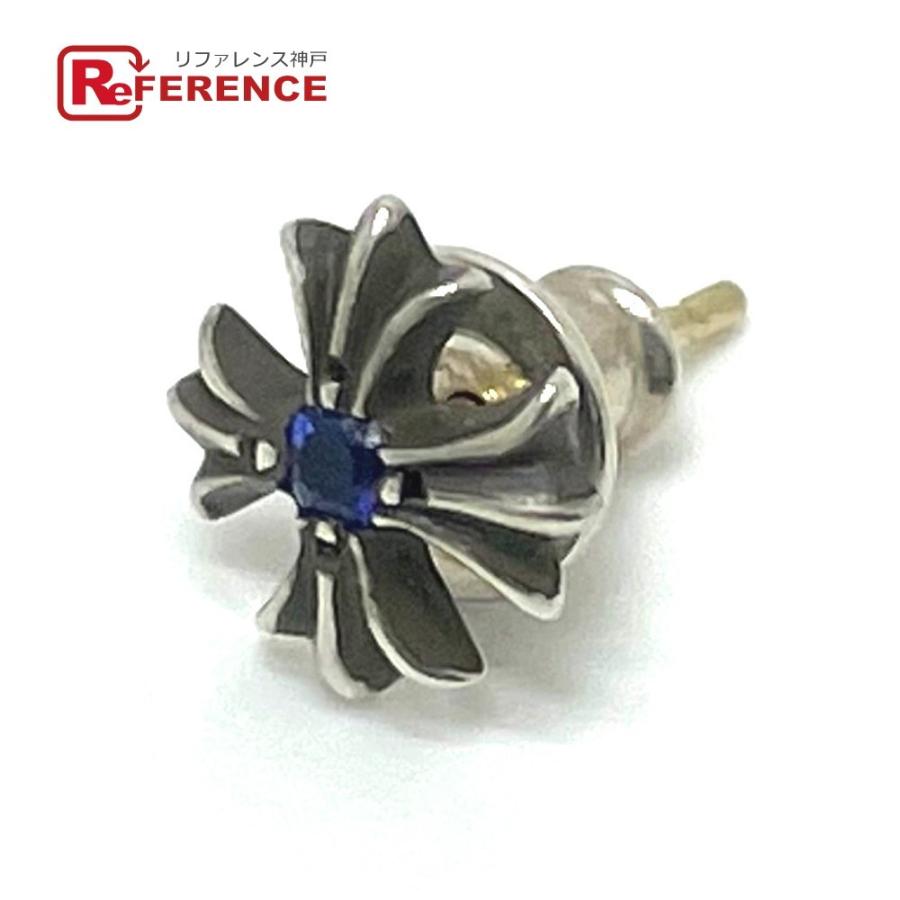 Chrome Hearts クロムハーツ Chプラス ブルーサファイア ピアス Sv925 K14 シルバー メンズ 中古 S 11 27 リファレンス コレクション 通販 Yahoo ショッピング