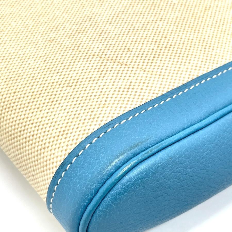 HERMES エルメス エクイ ポーチ セカンドバッグ クラッチバッグ バッグトワルアッシュ/トリヨンクレマンス ブルー | HERMES | 06