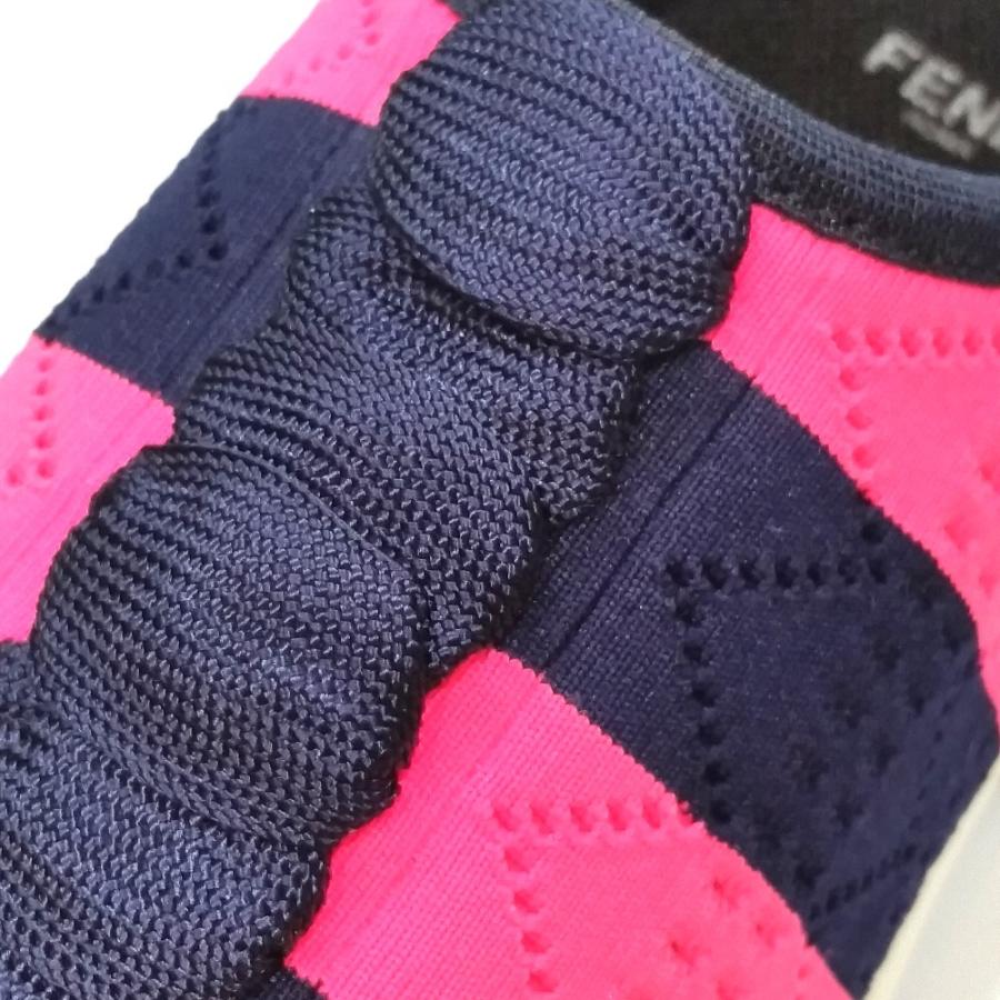 FENDI 未使用 フェンディ トライプ ボーダー メッシュ