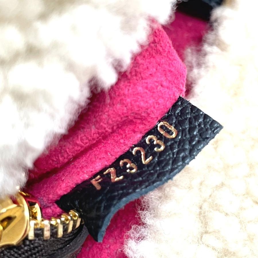 LOUIS VUITTON ルイヴィトン M56960 シアリング モノグラムフラワー ネヴァーフルMM モコモコ トートバッグ カーフレザー ブラック【中古】 | LOUIS VUITTON | 12