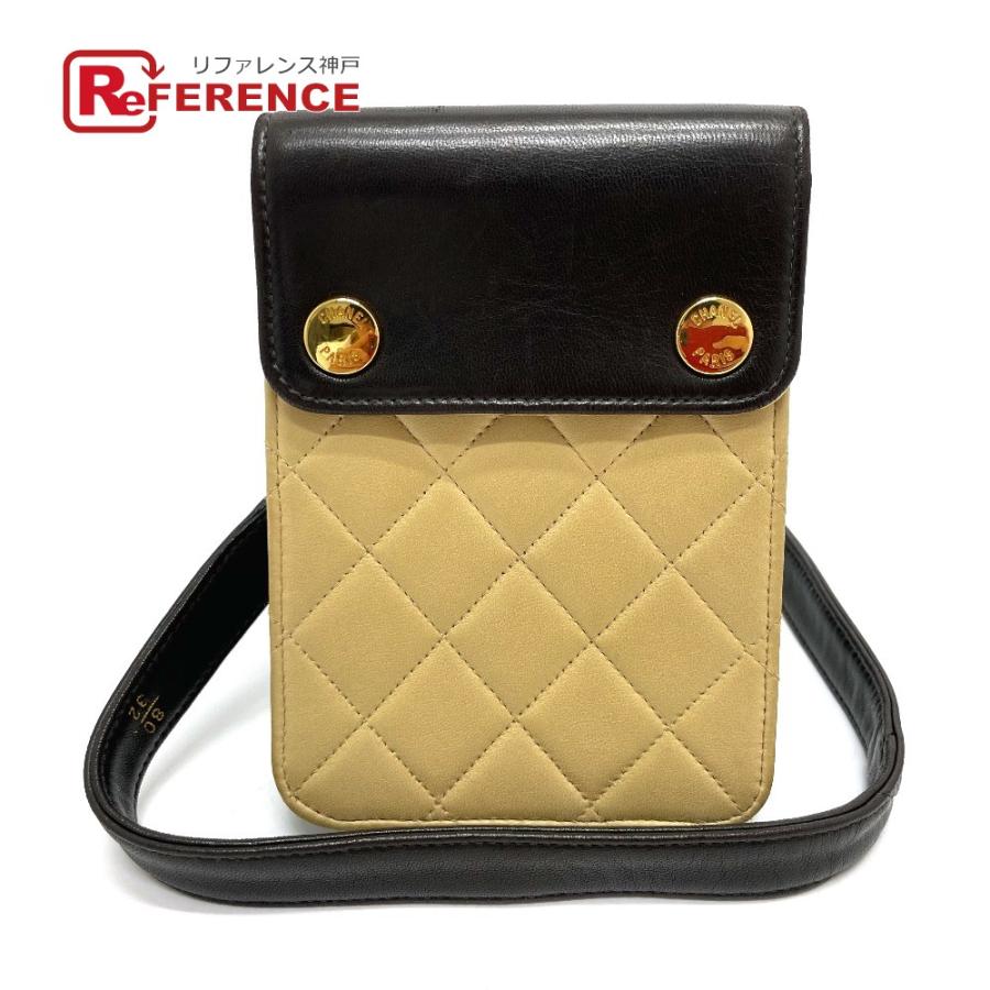 CHANEL シャネル マトラッセ ポーチ ポシェット ミニショルダーバッグ