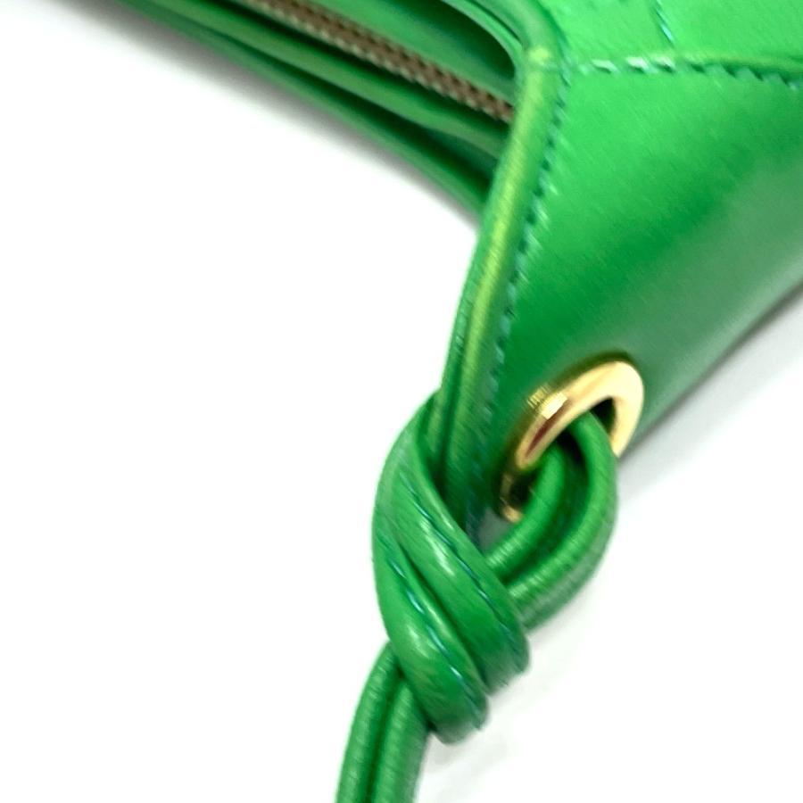 CHANEL シャネル CC ココマーク マトラッセ タッセル フリンジ ショルダーバッグ ラムスキン グリーン レディース【中古】 | CHANEL | 06