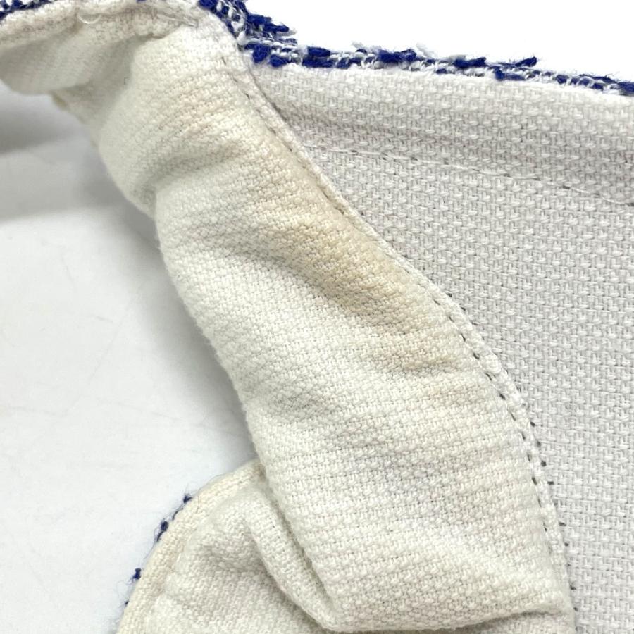 CHANEL シャネル CCココマーク サンバイザー 16P サンバイザー コットン レディース ブルー×ホワイト | CHANEL | 09