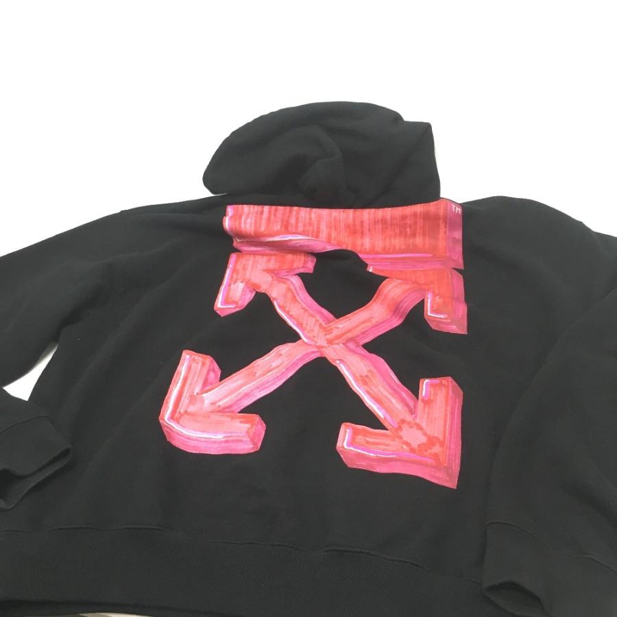 OFF-WHITE オフホワイト OMBB037E20FLE002 フード有 スウェット 