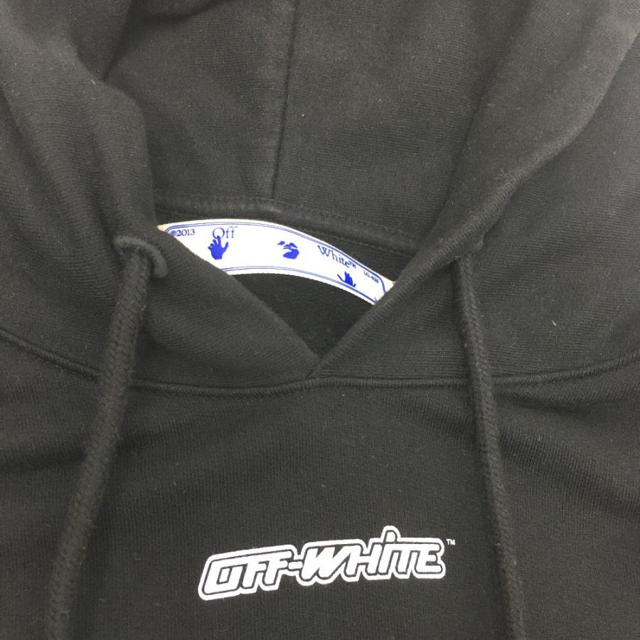 OFF-WHITE オフホワイト OMBB037E20FLE002 フード有 スウェット 