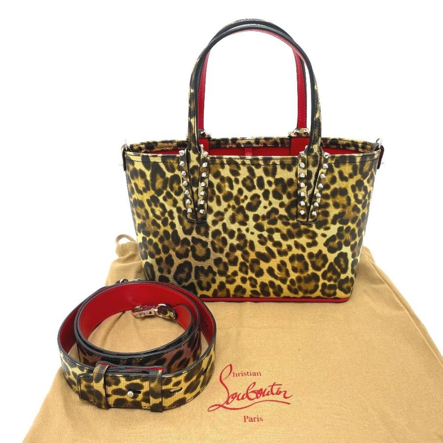 Christian Louboutin クリスチャンルブタン レオパード 豹柄 カバタ E 