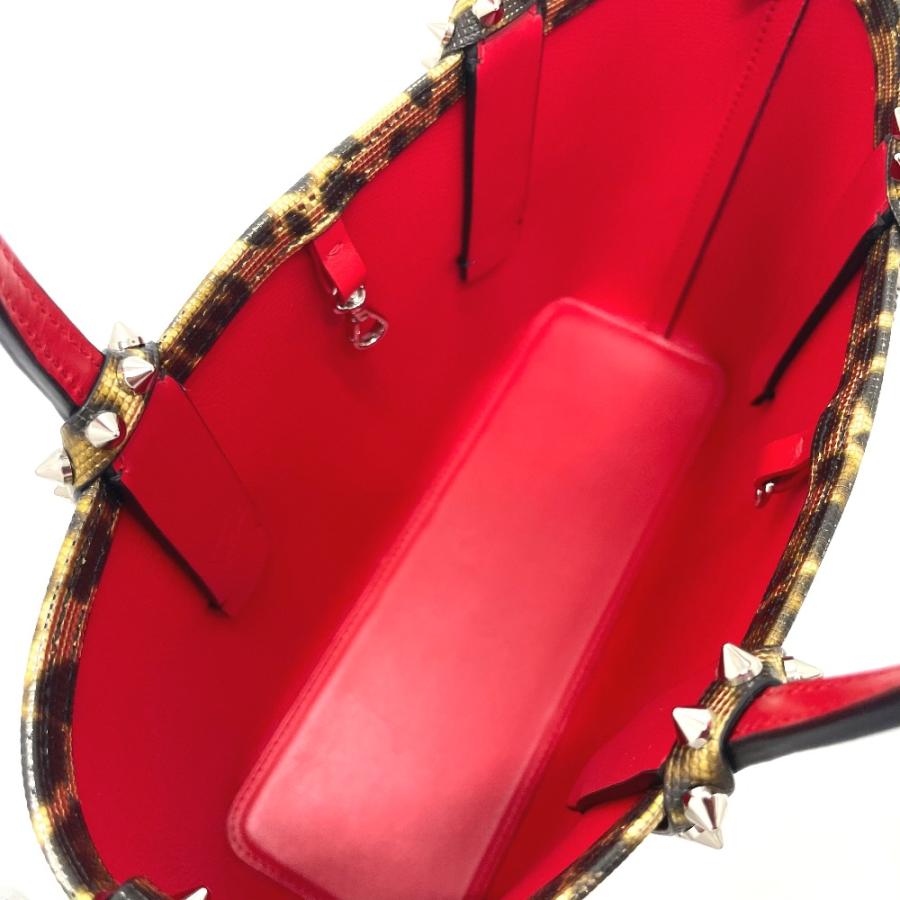 Christian Louboutin クリスチャンルブタン レオパード 豹柄 カバタ E 