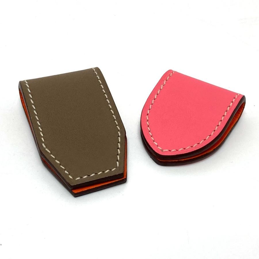 未使用 HERMES エルメス マグネット アットH 2個セット マネークリップ