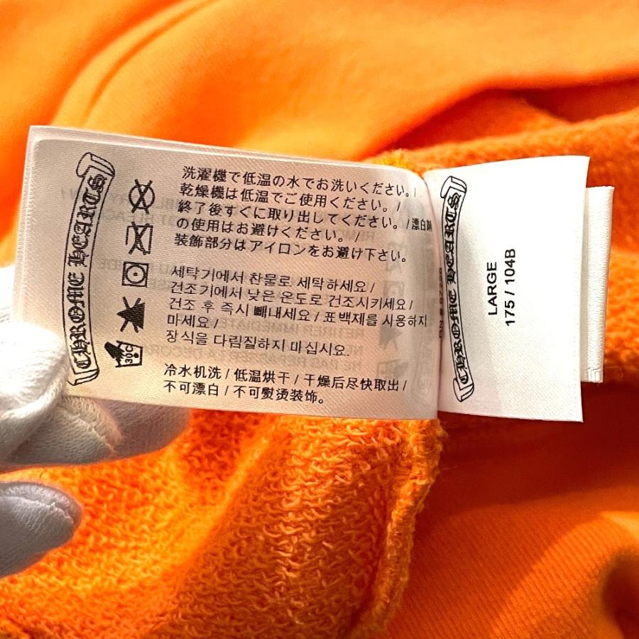 CHROME HEARTS クロムハーツ マッティボーイ 21ss PPO LINK BUILD HD PLVR フーデッド パーカー コットン オレンジ メンズ【中古】 |  | 11