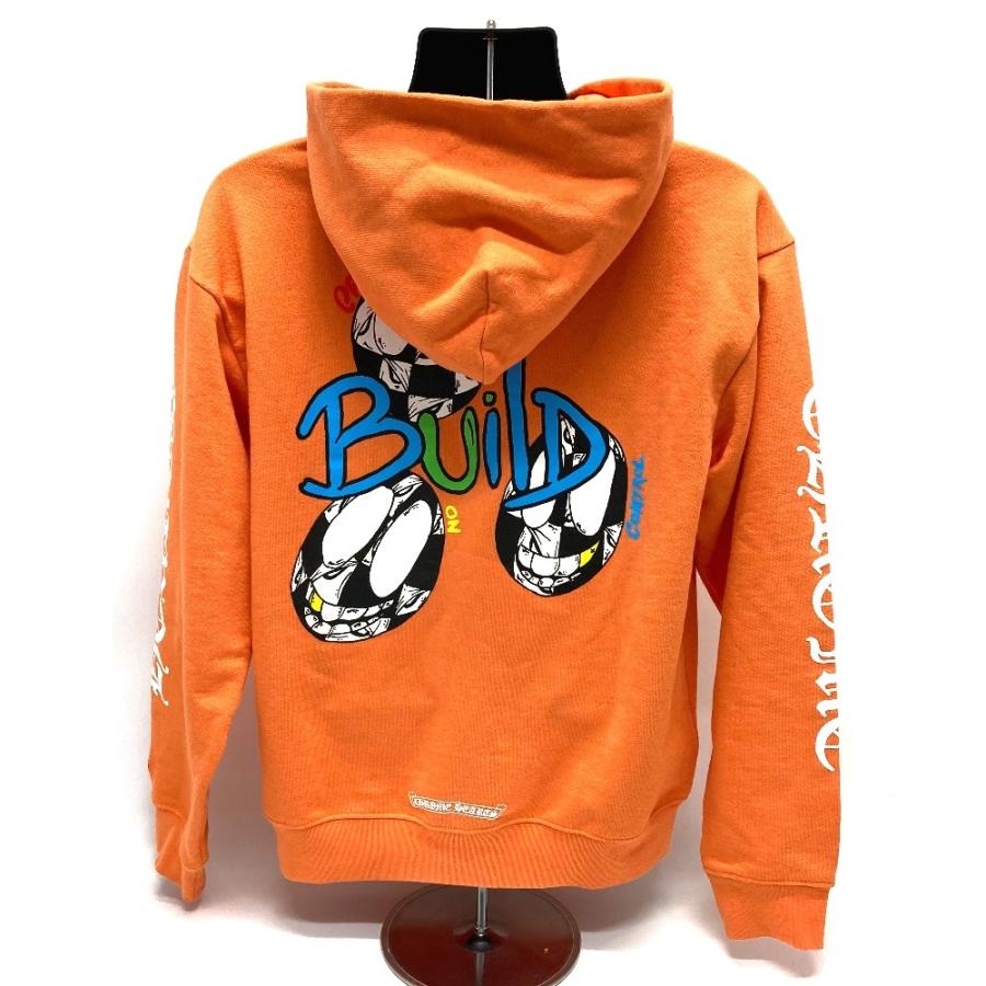 CHROME HEARTS クロムハーツ マッティボーイ 21ss PPO LINK BUILD HD PLVR フーデッド パーカー コットン オレンジ メンズ【中古】 |  | 01
