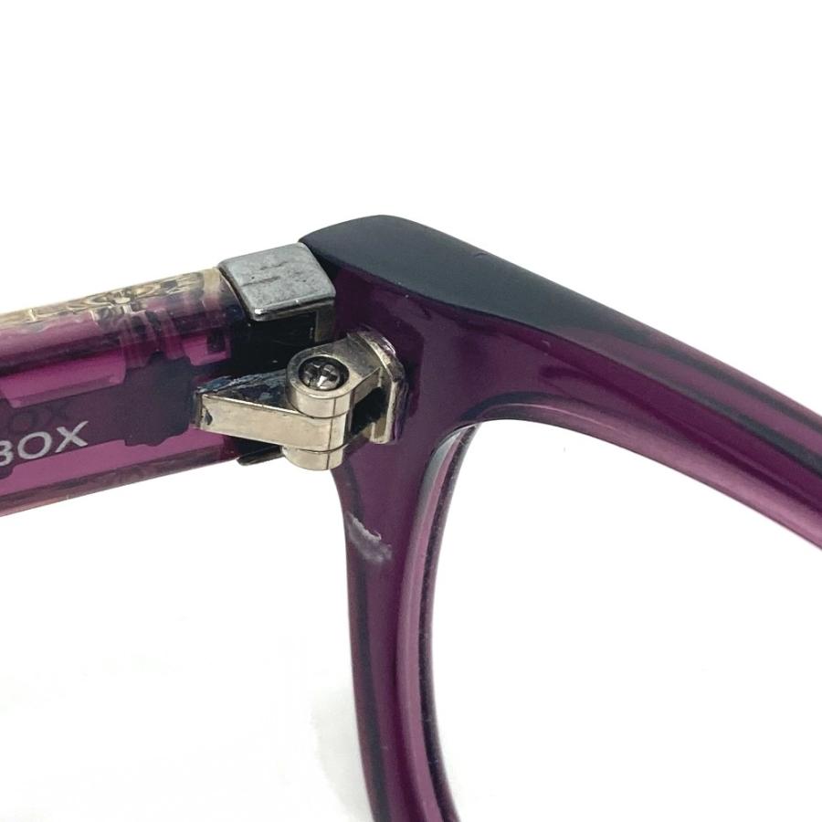 CHROME HEARTS クロムハーツ ドロップボックス DROP BOX 眼鏡 パープル
