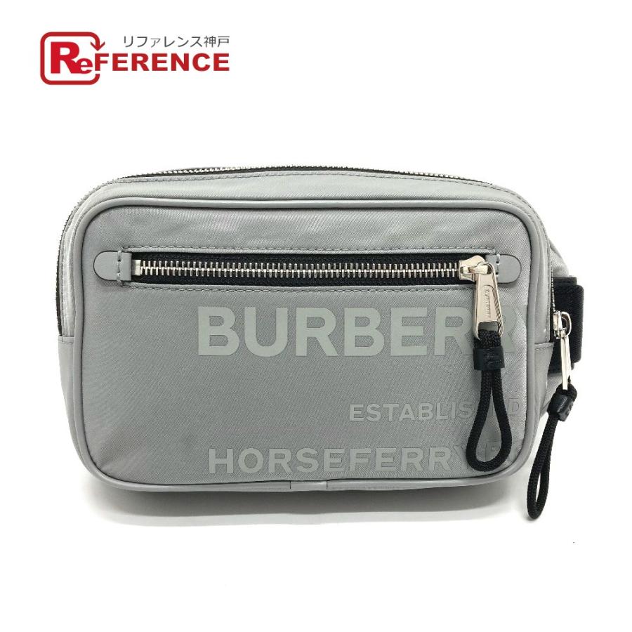 美品 BURBERRY バーバリー 8028630 ロゴ HORSE FERRY PRINT ウエストポーチ クロスボディバッグ ウエストバッグ  ナイロン メンズ【中古】 :S-220304-2:リファレンス コレクション - 通販 - Yahoo!ショッピング