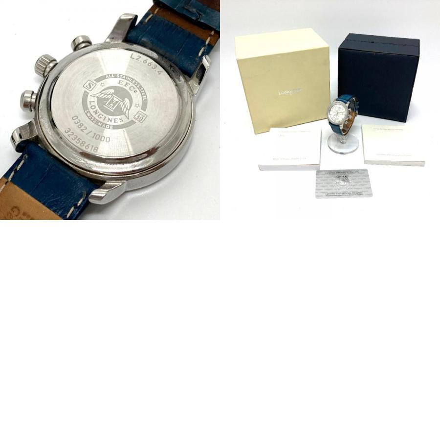 LONGINES ロンジン L2.663.4 ヘリテージ クロノグラフ デイト クォーツ