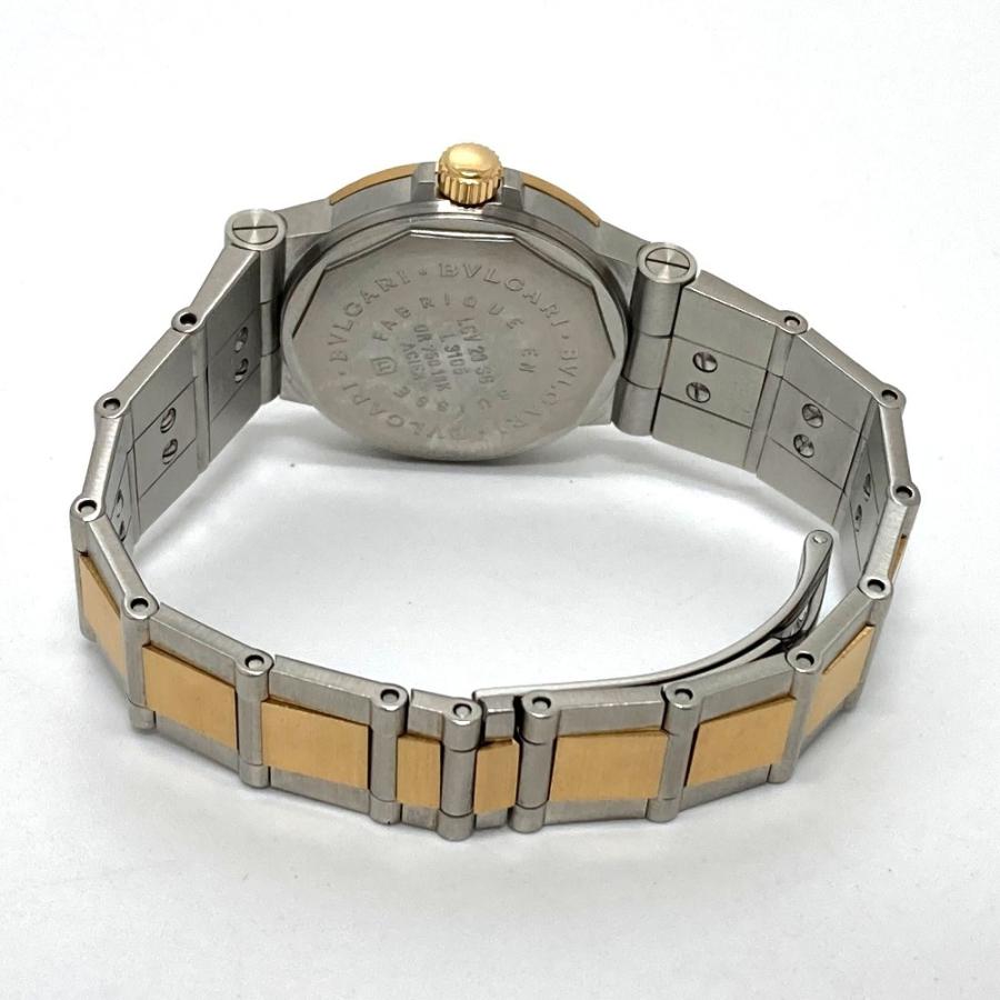 BVLGARI ブルガリ LCV29SG ディアゴノ 自動巻き デイト 腕時計 SS/K18YG シルバー×ゴールド レディース【中古】 | BVLGARI | 03