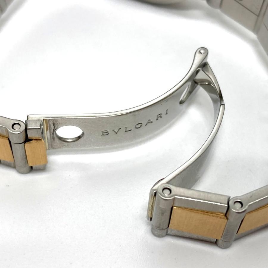 BVLGARI ブルガリ LCV29SG ディアゴノ 自動巻き デイト 腕時計 SS/K18YG シルバー×ゴールド レディース【中古】 | BVLGARI | 07