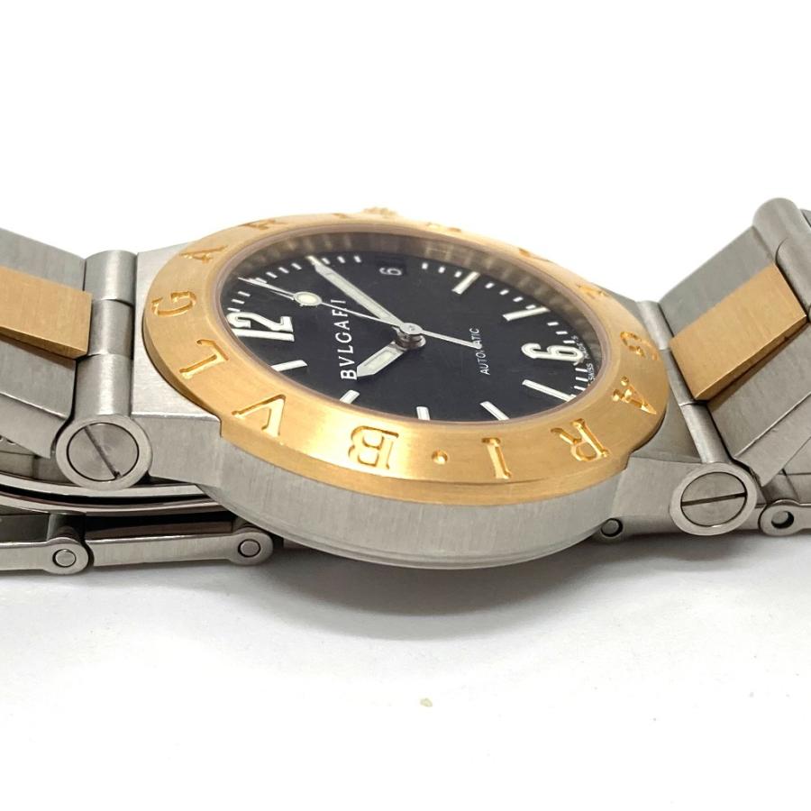 BVLGARI ブルガリ LCV29SG ディアゴノ 自動巻き デイト 腕時計 SS/K18YG シルバー×ゴールド レディース【中古】 | BVLGARI | 09