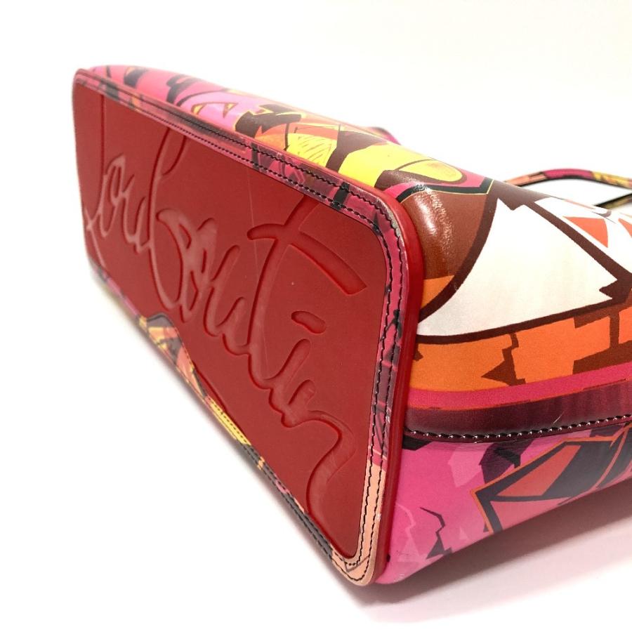 Christian Louboutin クリスチャンルブタン スパイクスタッズ カバタ ショルダーバッグ トートバッグ マルチカラー ユニセックス【中古】 | Christian Louboutin | 05