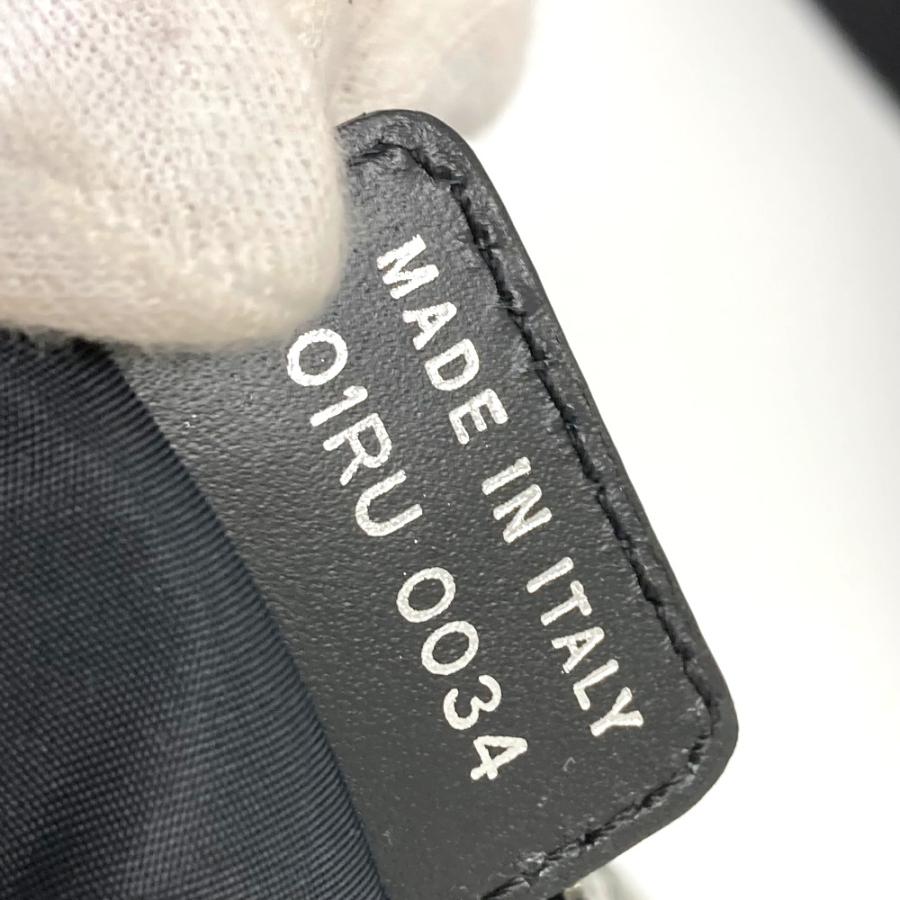 Christian Dior クリスチャンディオール トロッター サドルバッグ 斜め掛け ショルダーバッグ グレー×ブラック レディース【中古】 |  | 07