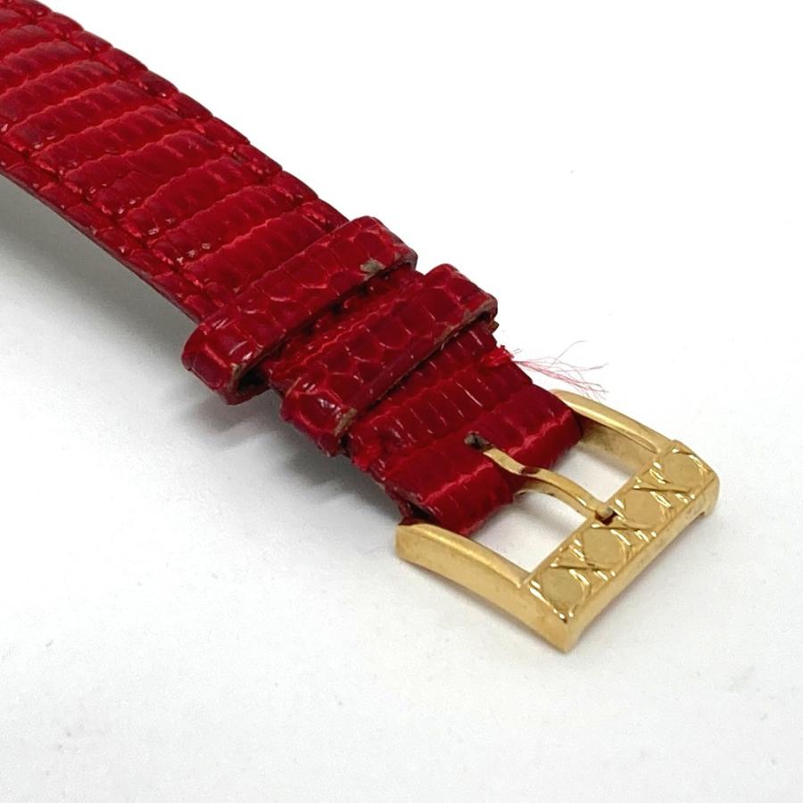 Christian Dior クリスチャンディオール D60-159 ラ・パリジェンヌ クオーツ 腕時計 ゴールド レディース【中古】  :S-220422-8:リファレンス コレクション 通販 