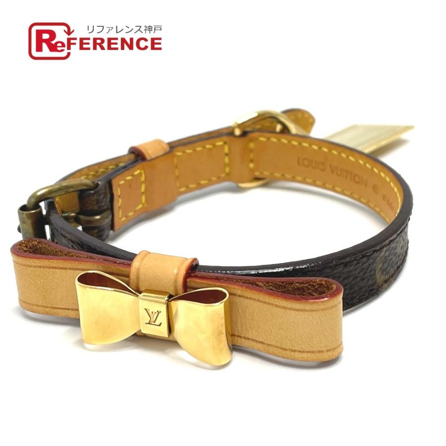 ルイヴィトン モノグラム コリエ 小型犬用 バクスター エベヌ 首輪 Pm