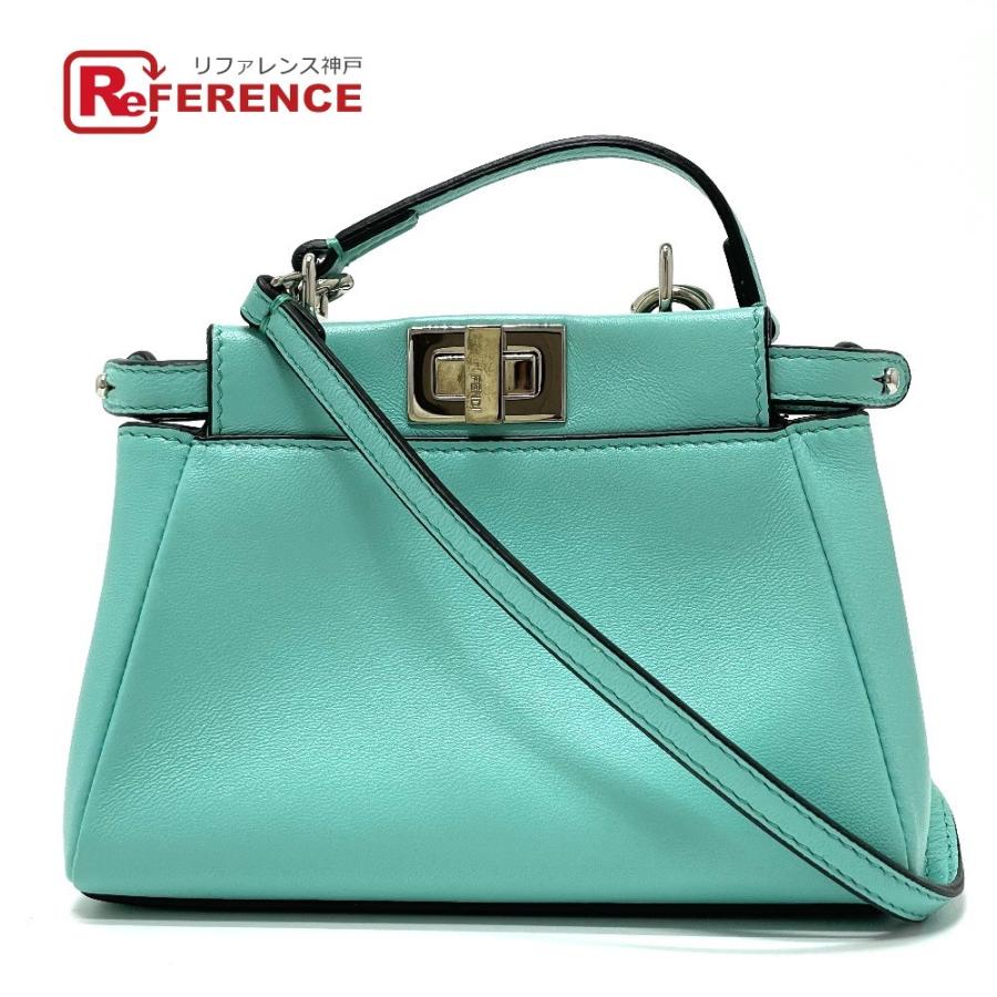 FENDI フェンディ マイクロピーカブー 2WAY ハンドバッグ ショルダー