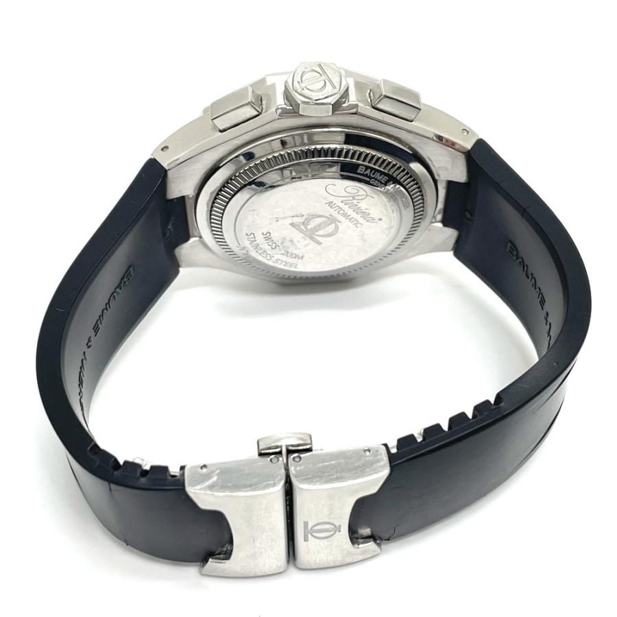 Baume & Mercier ボーム＆メルシエ MOA08723 リビエラ XXL 200M 自動巻き デイト 腕時計 SS シルバー メンズ【中古】 |  | 04