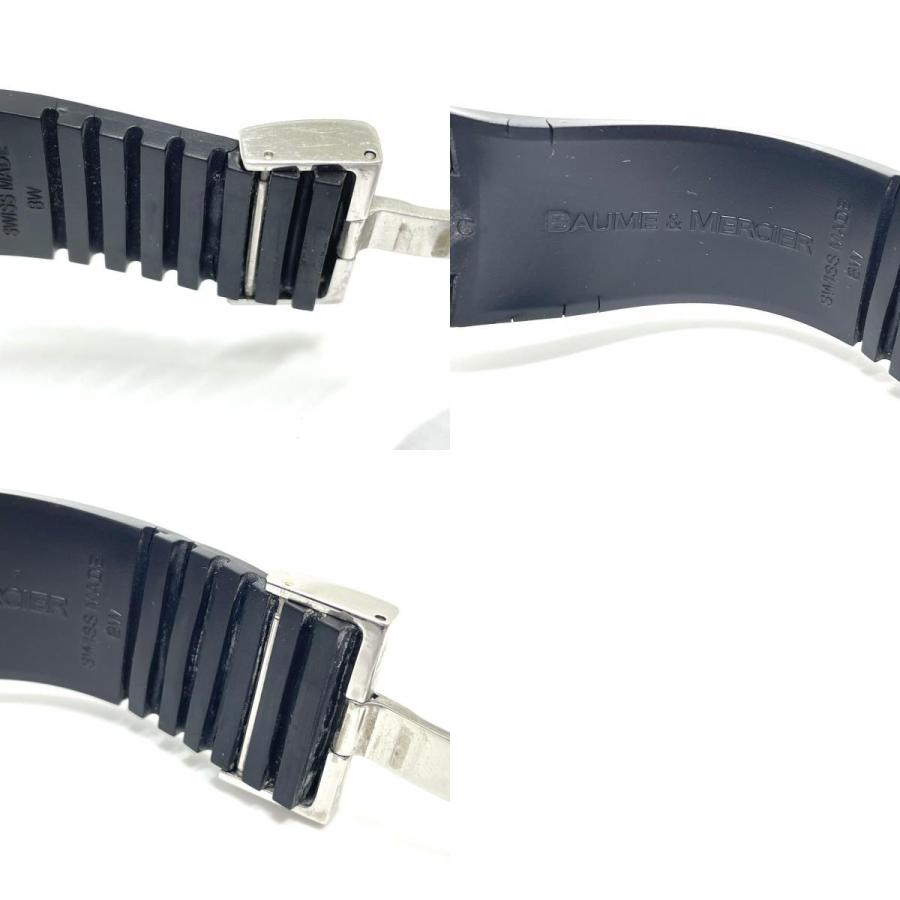 Baume & Mercier ボーム＆メルシエ MOA08723 リビエラ XXL 200M 自動巻き デイト 腕時計 SS シルバー メンズ【中古】 |  | 09