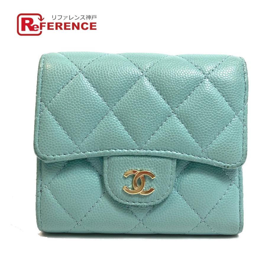 CHANEL シャネル CC ココマーク マトラッセ コンパクトウォレット 3
