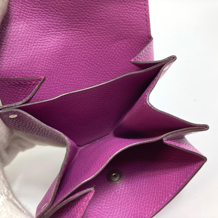 エルメス ルヴァンキャトル ヴォーエプソン □I刻印 シルバー金具 パープル 楽天市場】【財布】HERMES エルメス ル ヴァンキャトル コイン