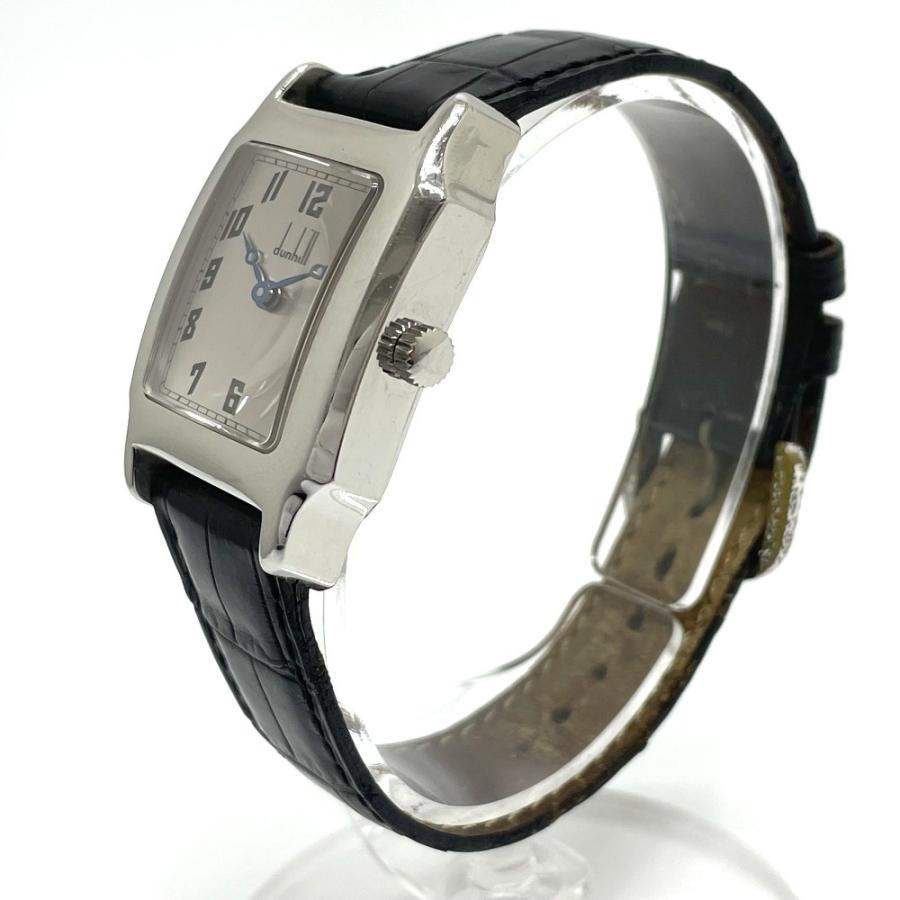 Dunhill ダンヒル センテナリー 手巻 腕時計 SS シルバー レディース