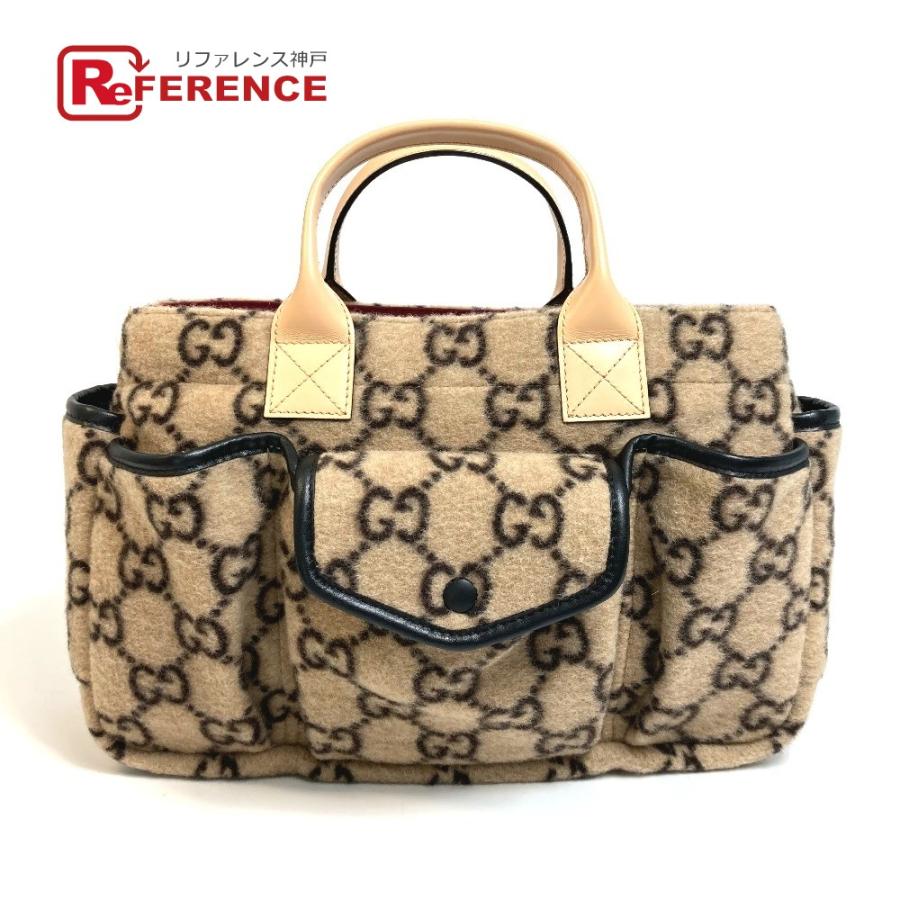 GUCCI グッチ 628159 GGウール チルドレンズ ハンドバッグ ウール