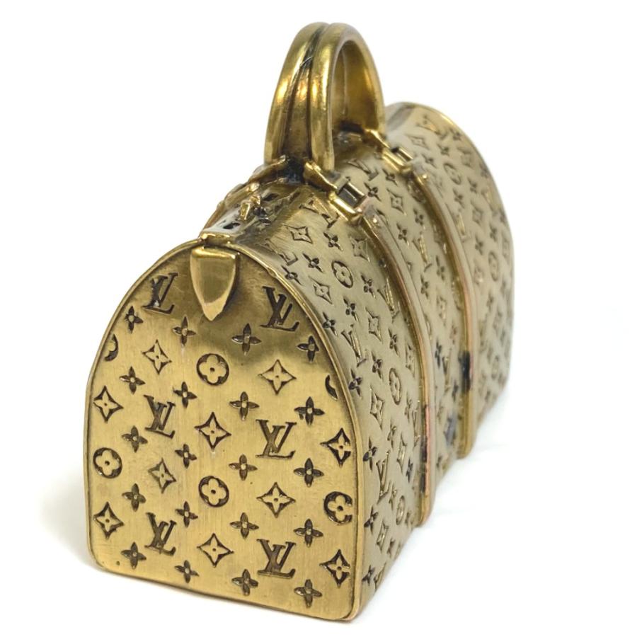 LOUIS VUITTON ルイヴィトン ノベルティ 非売品 モノグラム ボストンバッグ キーポルモチーフ 文鎮 ペーパーウェイト【中古】 | LOUIS VUITTON | 02