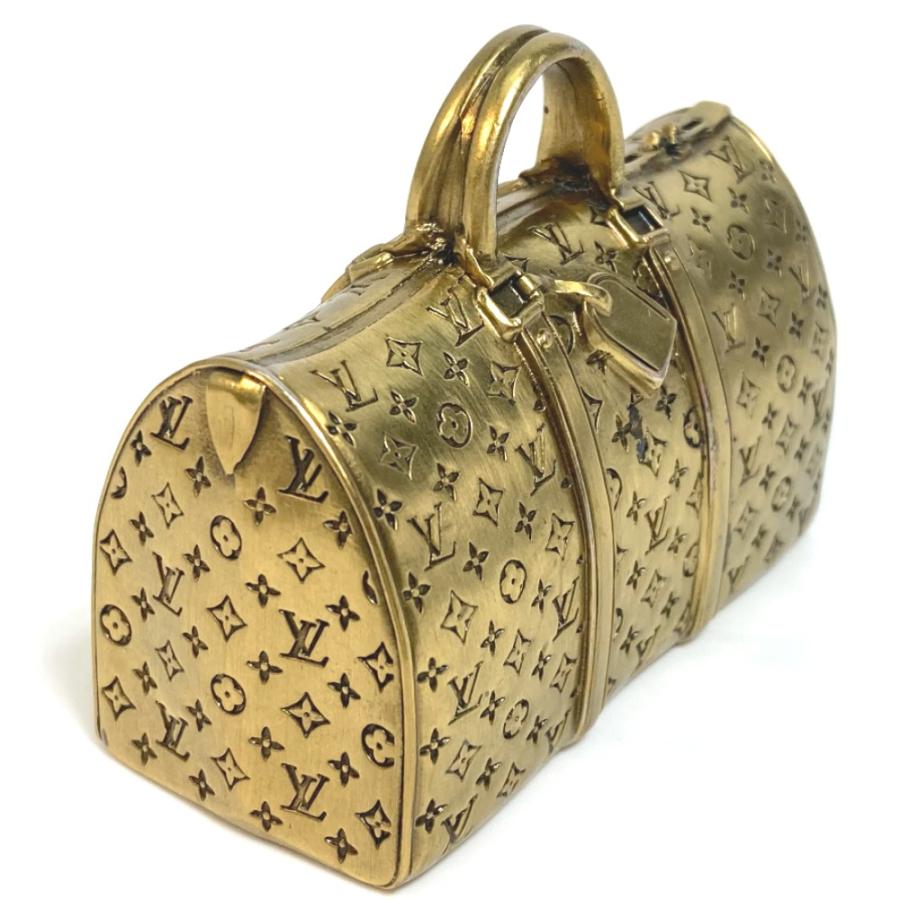 LOUIS VUITTON ルイヴィトン ノベルティ 非売品 モノグラム ボストンバッグ キーポルモチーフ 文鎮 ペーパーウェイト【中古】 | LOUIS VUITTON | 03