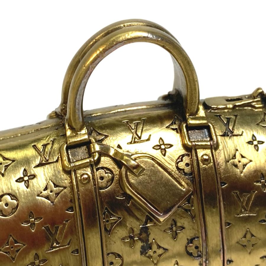 LOUIS VUITTON ルイヴィトン ノベルティ 非売品 モノグラム ボストンバッグ キーポルモチーフ 文鎮 ペーパーウェイト【中古】 | LOUIS VUITTON | 04