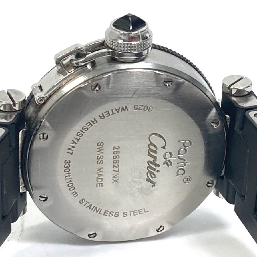CARTIER カルティエ W3140003 パシャ シータイマー クオーツ デイト 腕時計 SS シルバー レディース【中古】 | Cartier | 04