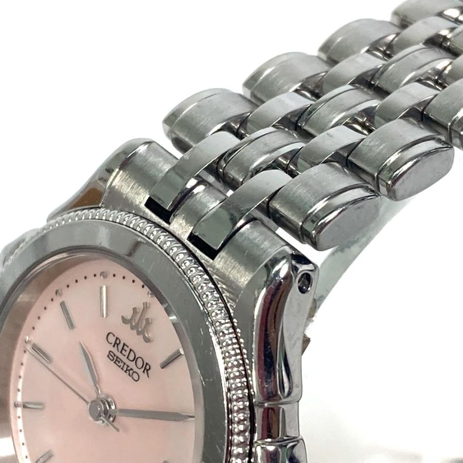 SEIKO セイコー 4J81-0B20 クレドール クォーツ 腕時計 SS シルバー レディース【中古】 | SEIKO | 03