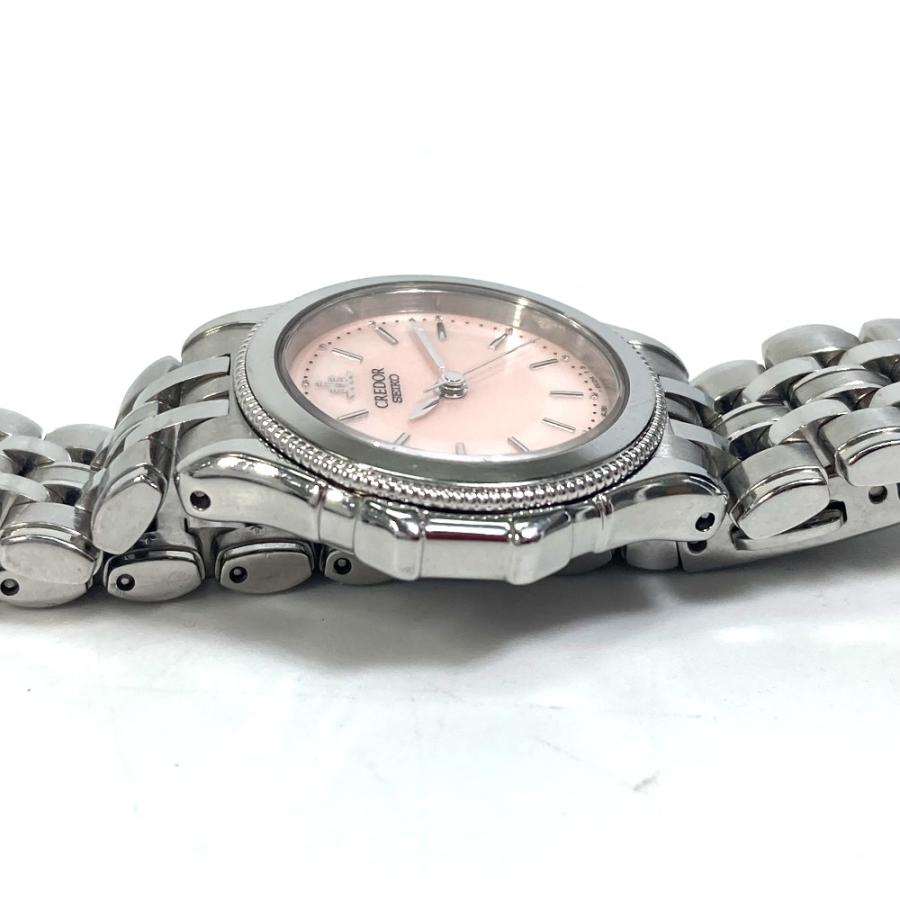 SEIKO セイコー 4J81-0B20 クレドール クォーツ 腕時計 SS シルバー レディース【中古】 | SEIKO | 08