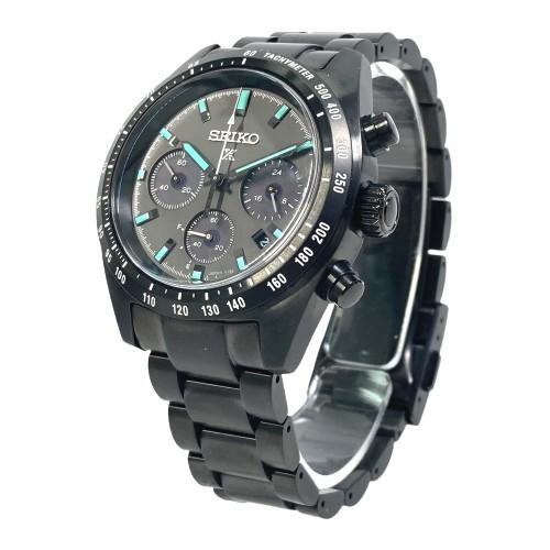 SEIKO セイコー SBDL103 プロスペックス スピードタイマー ソーラー デイト 腕時計 SS ブラック メンズ【中古】新品同様 | SEIKO | 02