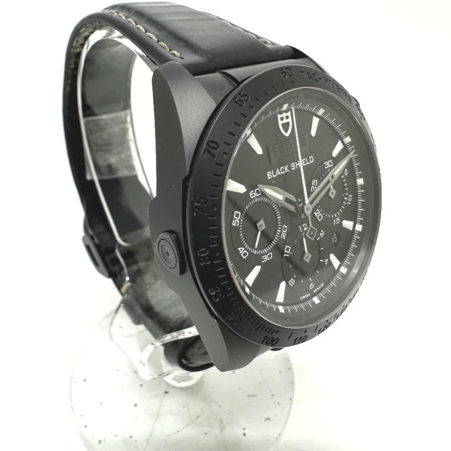 TUDOR チュードル 42000CN ファストライダー  ブラックシールド 自動巻き デイト 腕時計 ブラックセラミック ブラック メンズ【中古】 | TUDOR | 02