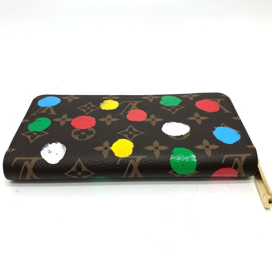 LOUIS VUITTON ルイヴィトン M81864  モノグラム ジッピーウォレット 草間彌生 長財布 モノグラムキャンバス ブラウン レディース【中古】 | LOUIS VUITTON | 03