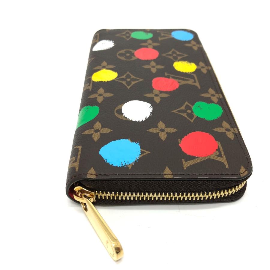 LOUIS VUITTON ルイヴィトン M81864  モノグラム ジッピーウォレット 草間彌生 長財布 モノグラムキャンバス ブラウン レディース【中古】 | LOUIS VUITTON | 04