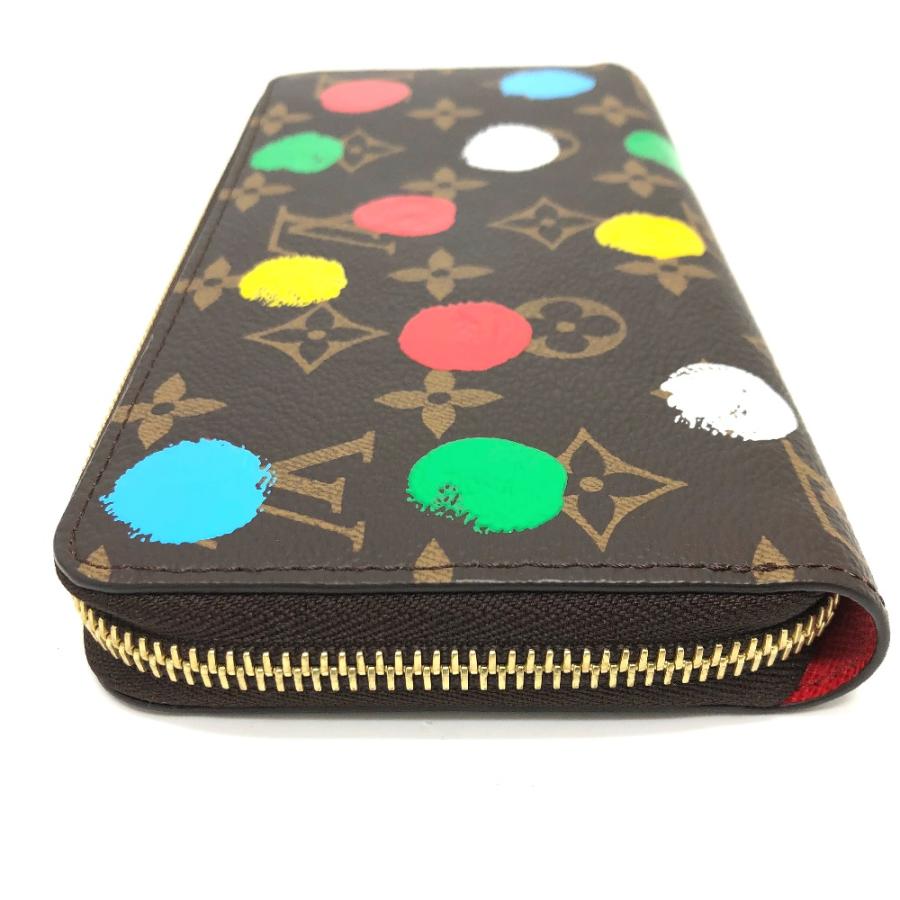 LOUIS VUITTON ルイヴィトン M81864  モノグラム ジッピーウォレット 草間彌生 長財布 モノグラムキャンバス ブラウン レディース【中古】 | LOUIS VUITTON | 05