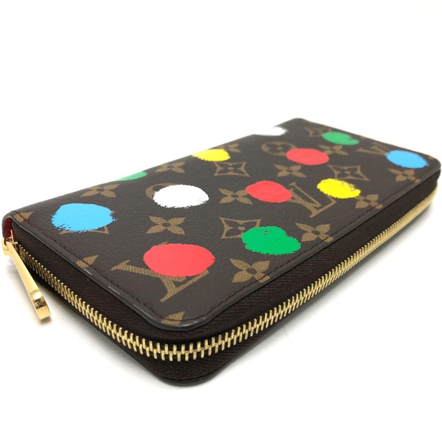 LOUIS VUITTON ルイヴィトン M81864  モノグラム ジッピーウォレット 草間彌生 長財布 モノグラムキャンバス ブラウン レディース【中古】 | LOUIS VUITTON | 07
