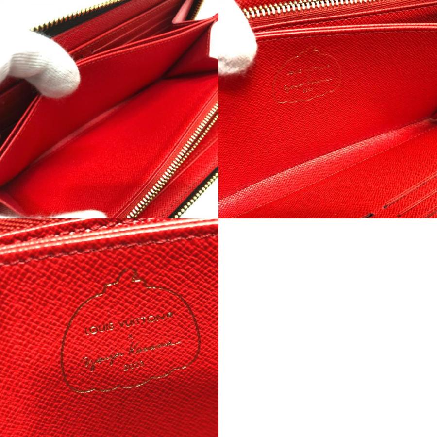 LOUIS VUITTON ルイヴィトン M81864  モノグラム ジッピーウォレット 草間彌生 長財布 モノグラムキャンバス ブラウン レディース【中古】 | LOUIS VUITTON | 09