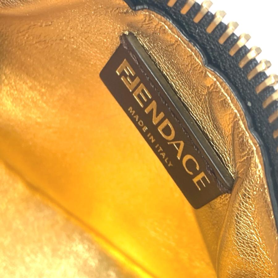 FENDI フェンディ 7AS089 ナノ フェンディグラフィ フェンダーチェ FENDACE ヴェルサーチ VERSACE ハンドバッグ 【中古】新品同様 | FENDI | 08